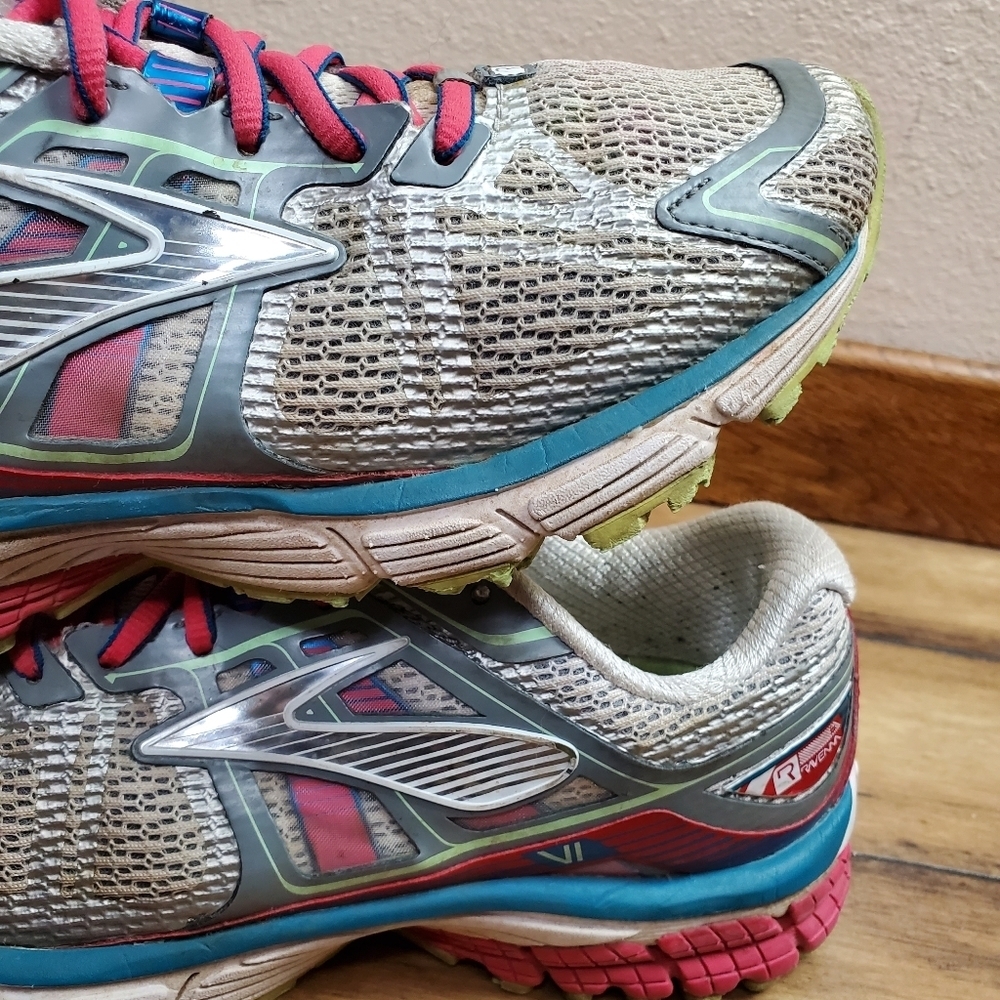 Brooks Ravenna 6 Womens Athletic Running Sneakers Sz 8.5M - Picture 3 of 10